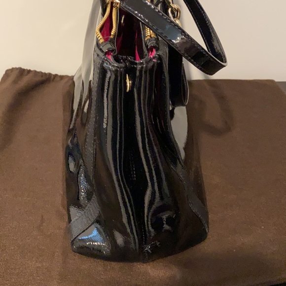 Kate Spade Black Patent Leather Purse - Picture 5 of 6